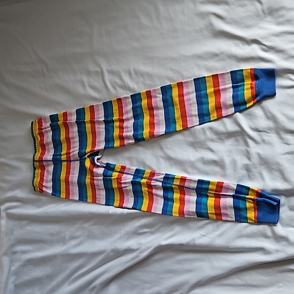Hanna Andersson Mixed Matched Long Sleeve Cotton Pajama Set Size 12 - Picture 6 of 7
